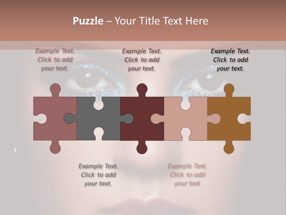 Grooming Sensual Hairstyle PowerPoint Template