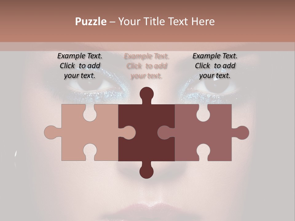 Grooming Sensual Hairstyle PowerPoint Template