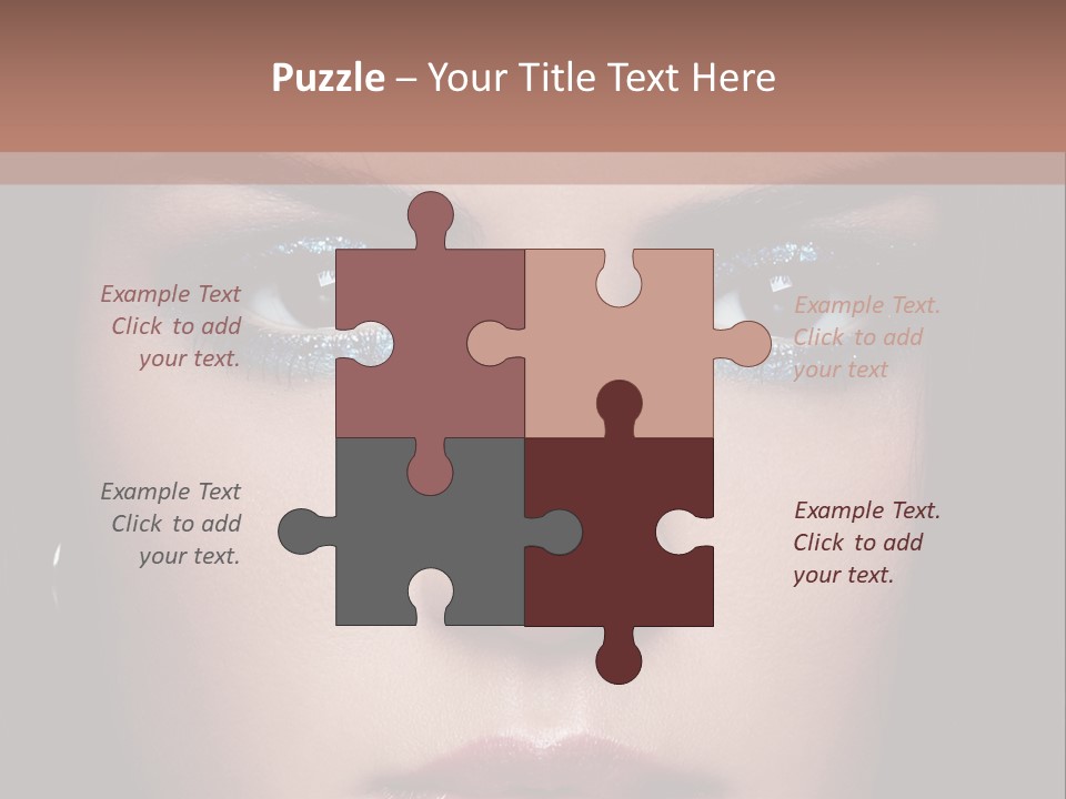 Grooming Sensual Hairstyle PowerPoint Template