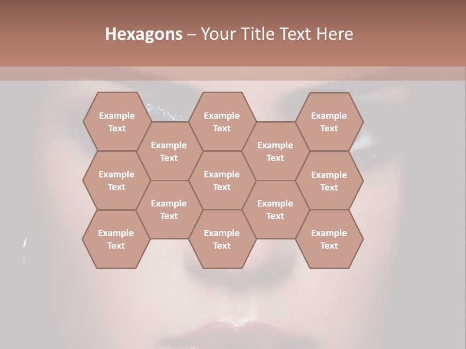 Grooming Sensual Hairstyle PowerPoint Template