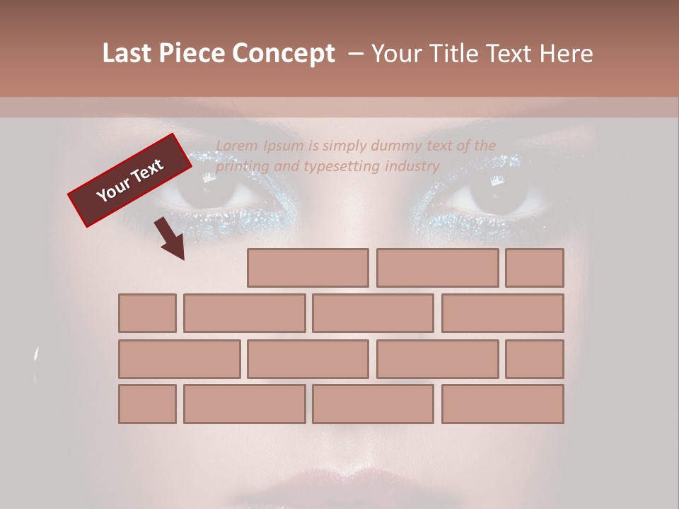 Grooming Sensual Hairstyle PowerPoint Template