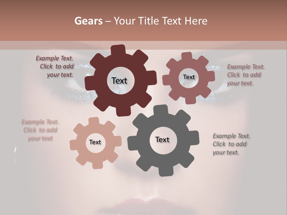 Grooming Sensual Hairstyle PowerPoint Template