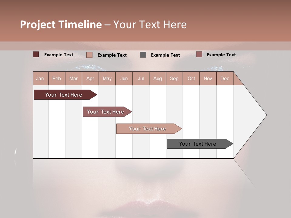 Grooming Sensual Hairstyle PowerPoint Template