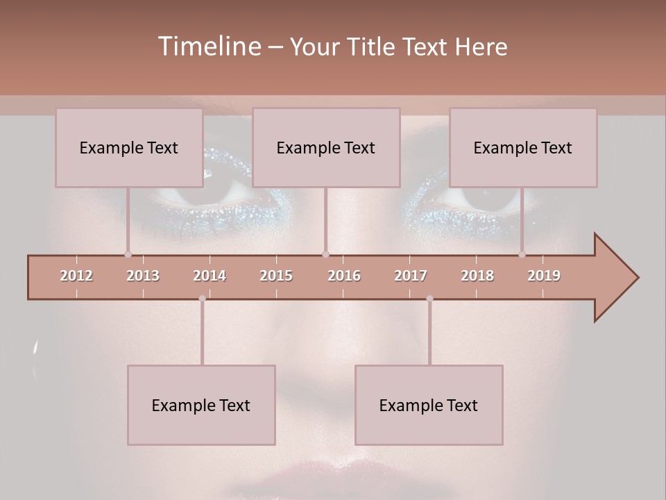 Grooming Sensual Hairstyle PowerPoint Template