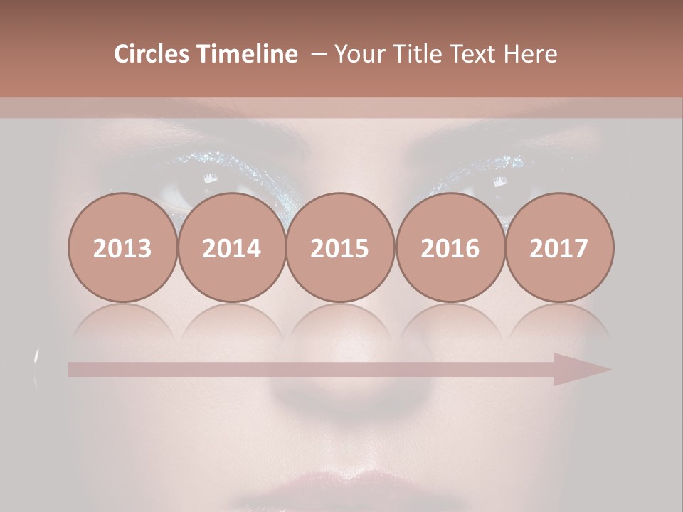 Grooming Sensual Hairstyle PowerPoint Template