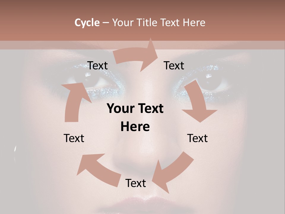 Grooming Sensual Hairstyle PowerPoint Template