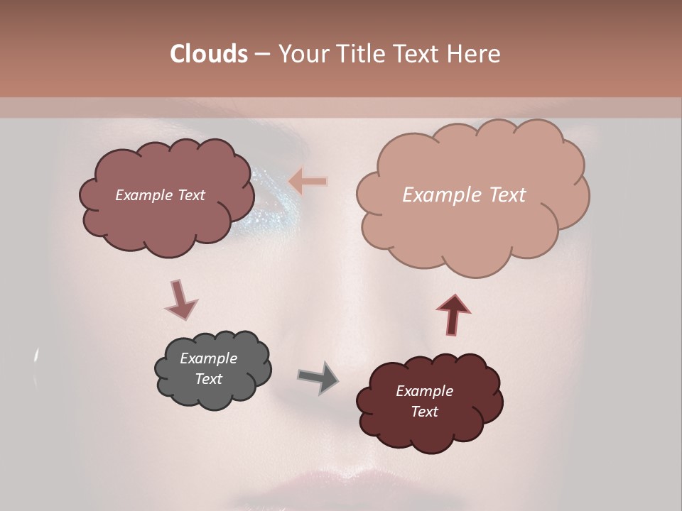 Grooming Sensual Hairstyle PowerPoint Template