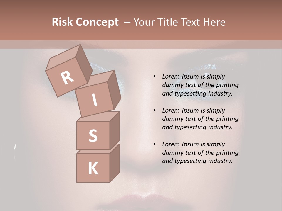 Grooming Sensual Hairstyle PowerPoint Template