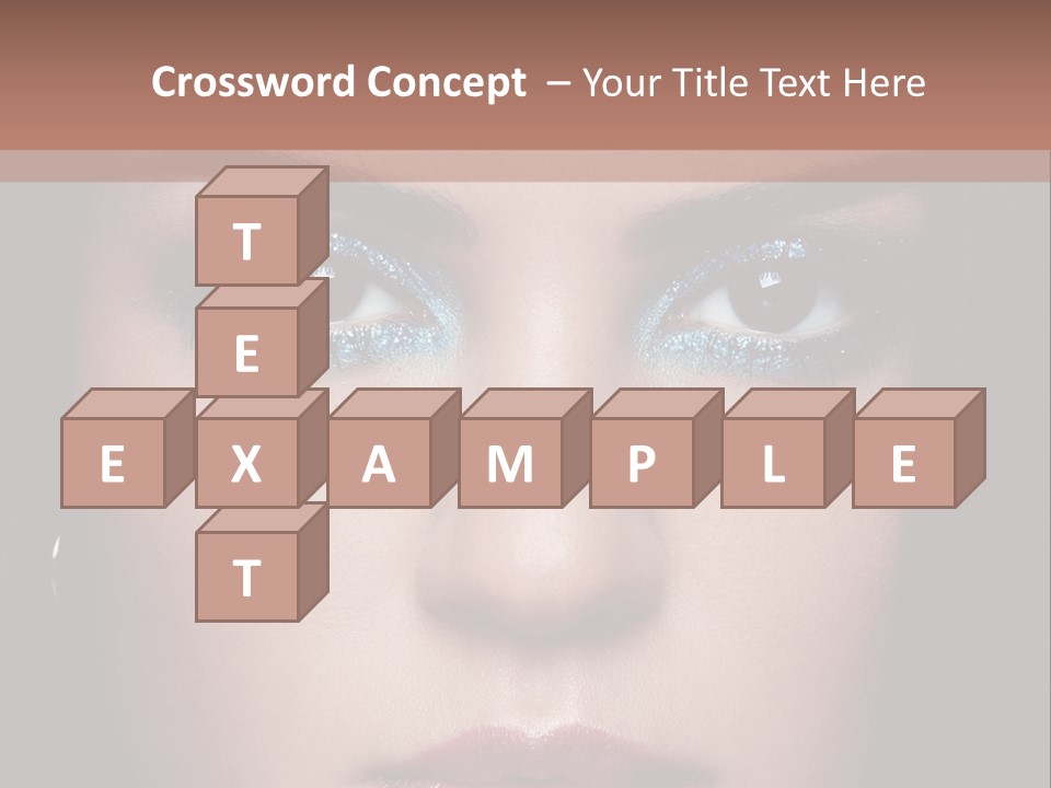 Grooming Sensual Hairstyle PowerPoint Template