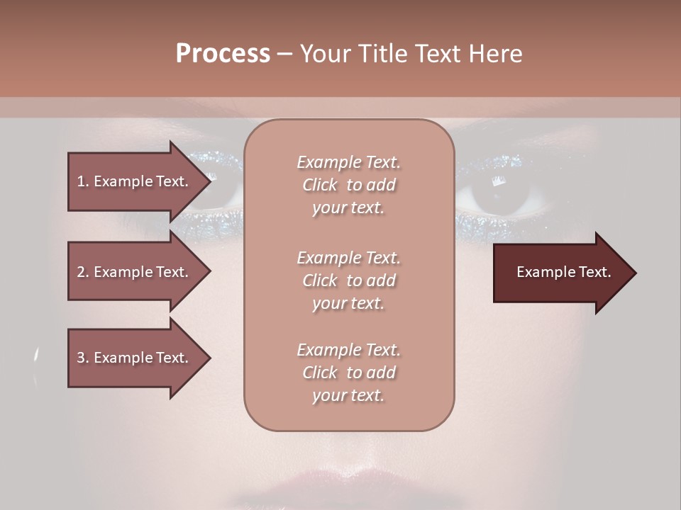 Grooming Sensual Hairstyle PowerPoint Template