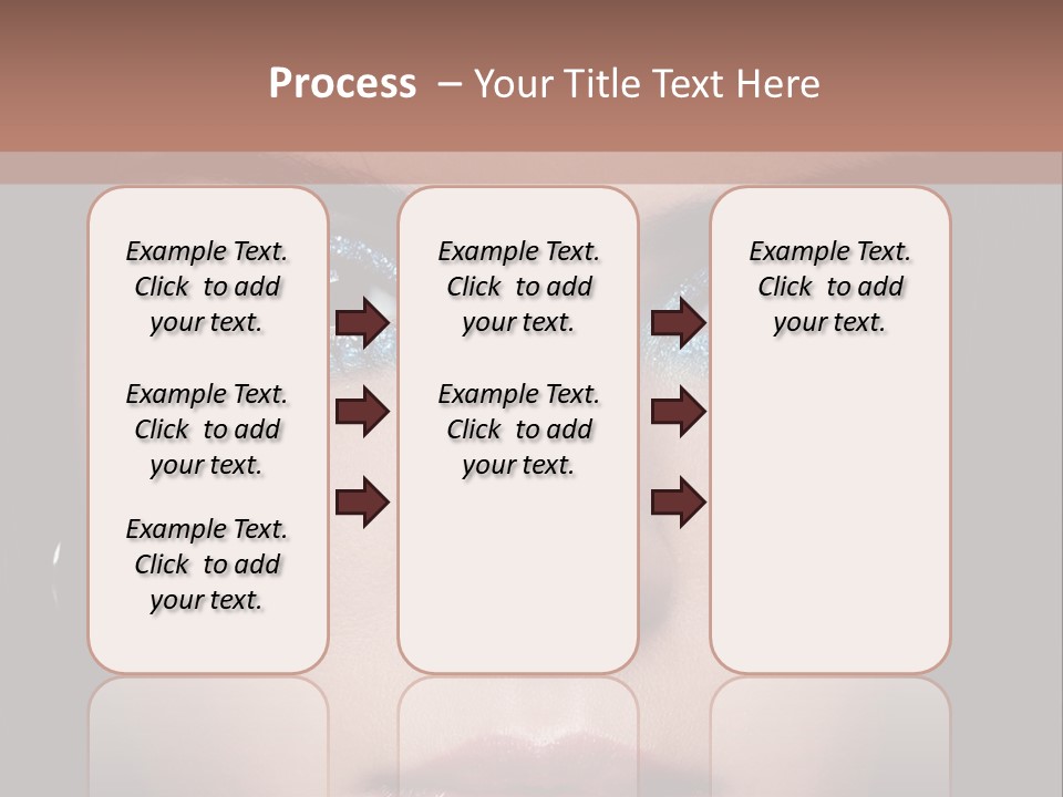 Grooming Sensual Hairstyle PowerPoint Template