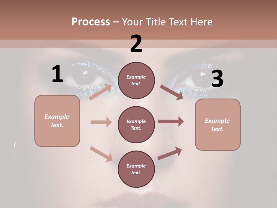 Grooming Sensual Hairstyle PowerPoint Template
