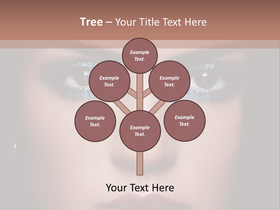 Grooming Sensual Hairstyle PowerPoint Template