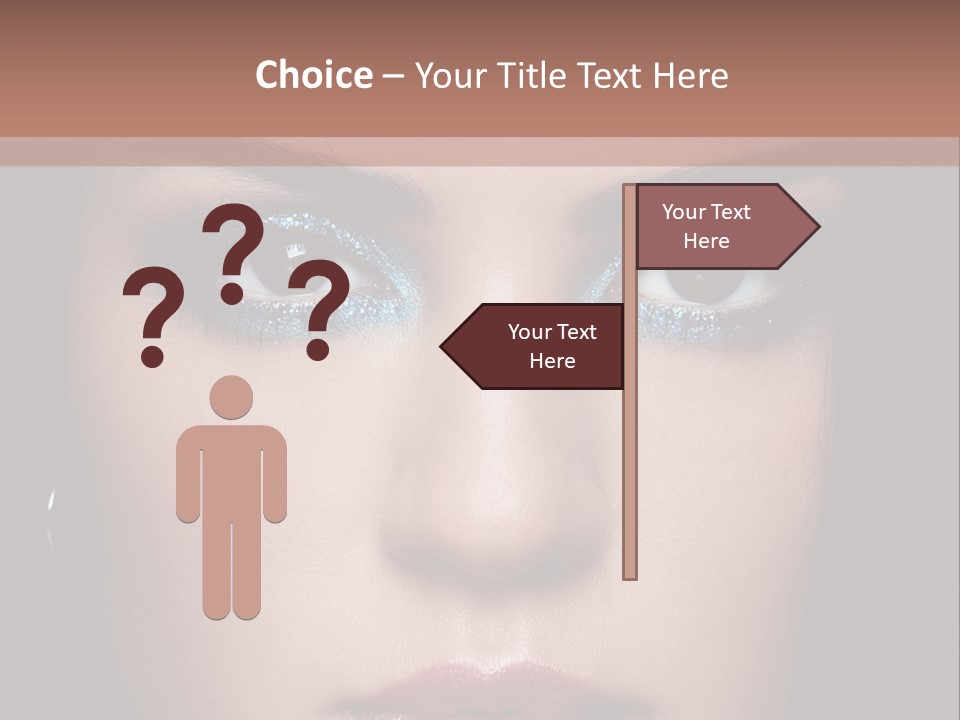 Grooming Sensual Hairstyle PowerPoint Template