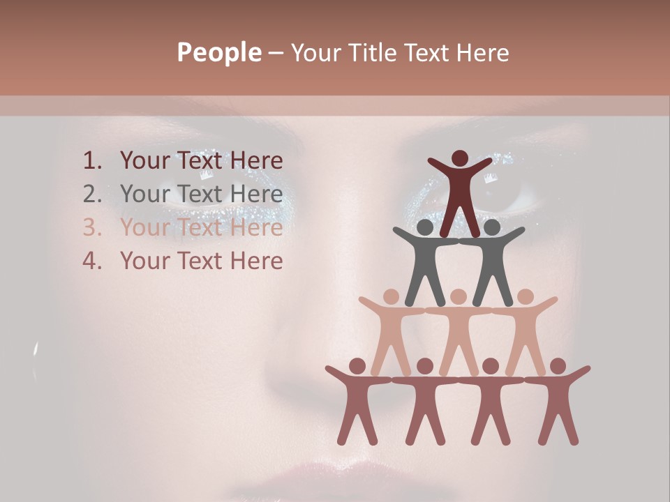 Grooming Sensual Hairstyle PowerPoint Template