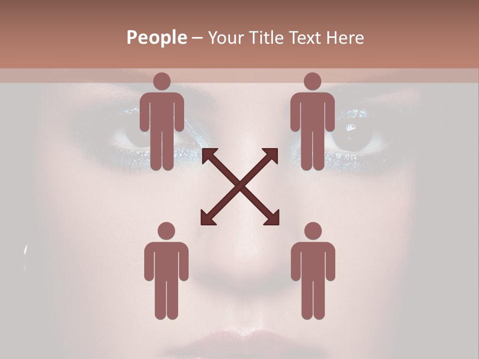 Grooming Sensual Hairstyle PowerPoint Template