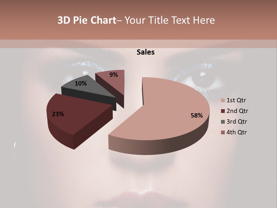 Grooming Sensual Hairstyle PowerPoint Template