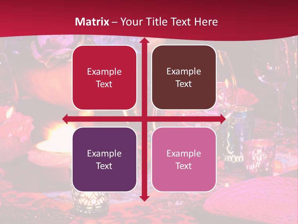 Reception Dinner Celebration PowerPoint Template