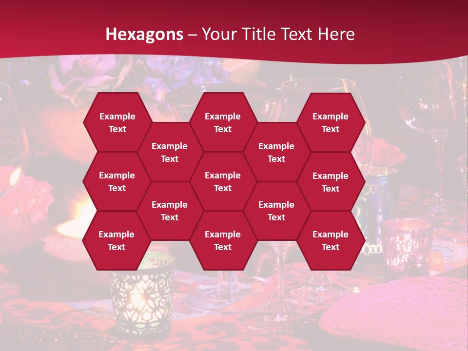 Reception Dinner Celebration PowerPoint Template