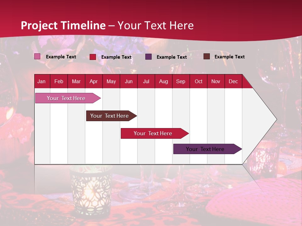 Reception Dinner Celebration PowerPoint Template