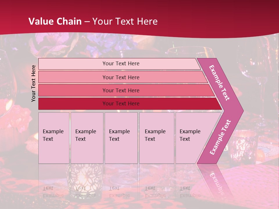 Reception Dinner Celebration PowerPoint Template