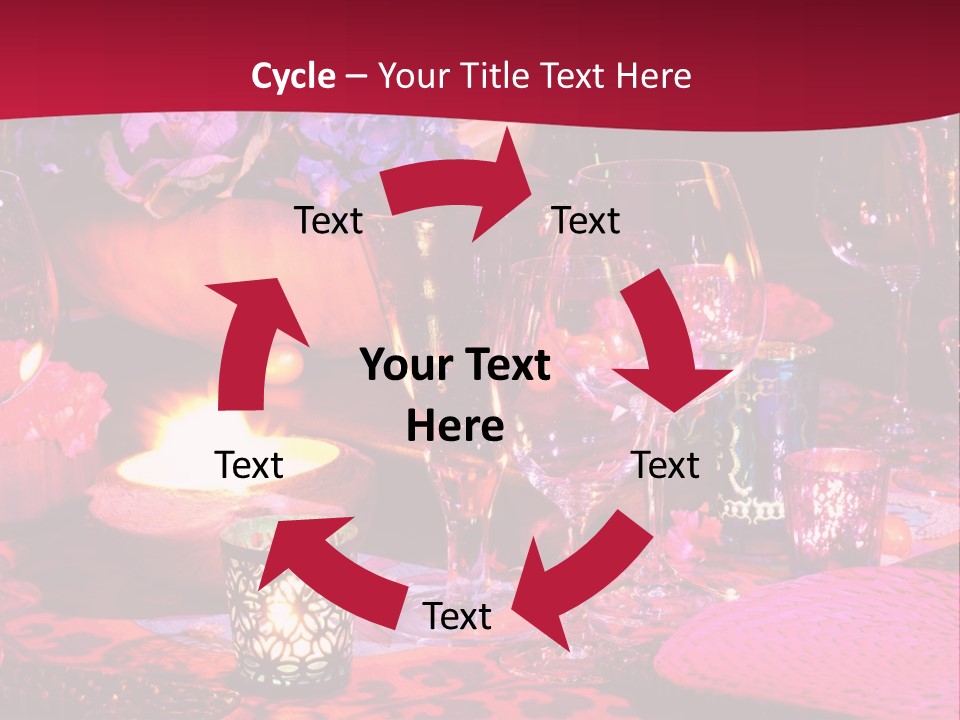 Reception Dinner Celebration PowerPoint Template