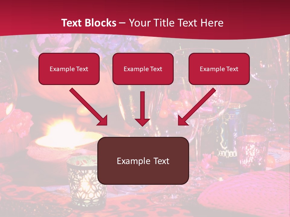 Reception Dinner Celebration PowerPoint Template
