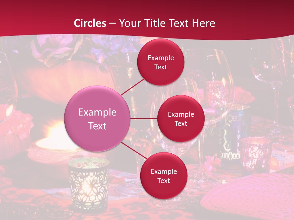 Reception Dinner Celebration PowerPoint Template