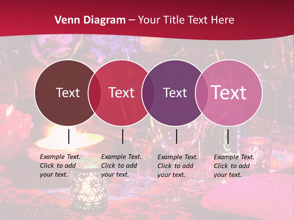 Reception Dinner Celebration PowerPoint Template