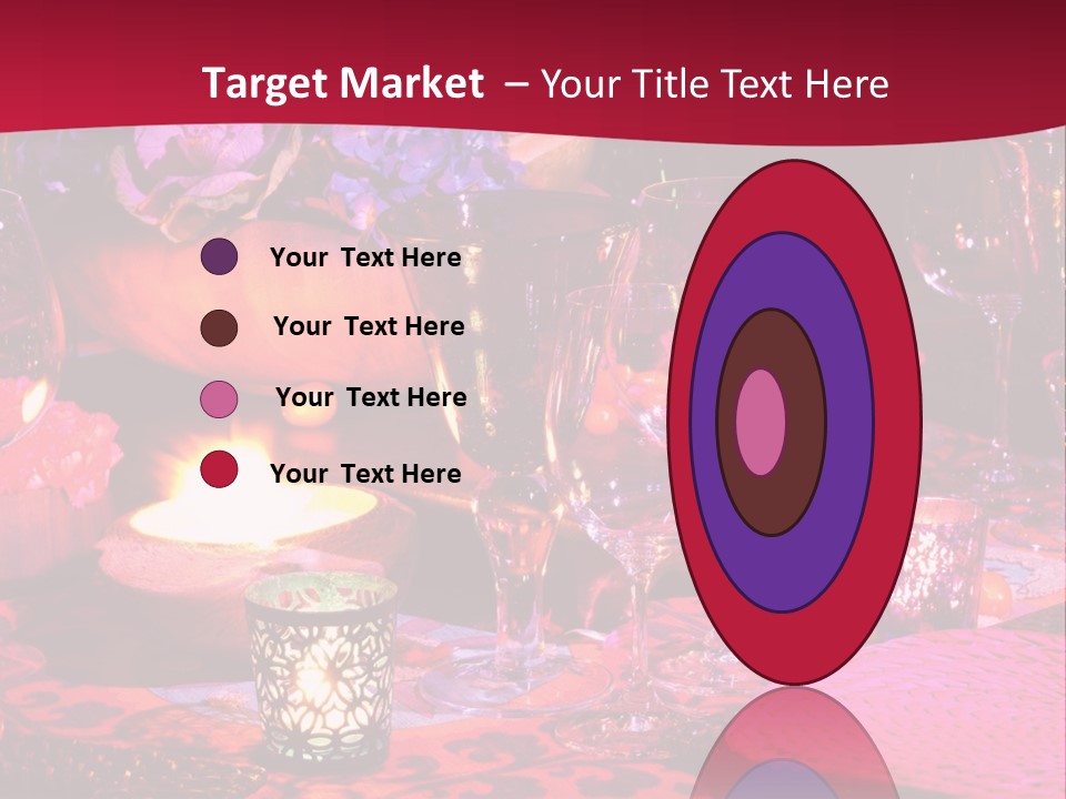 Reception Dinner Celebration PowerPoint Template