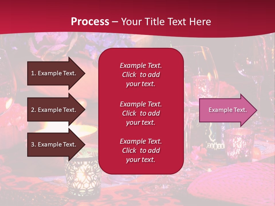 Reception Dinner Celebration PowerPoint Template