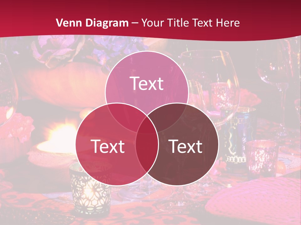 Reception Dinner Celebration PowerPoint Template