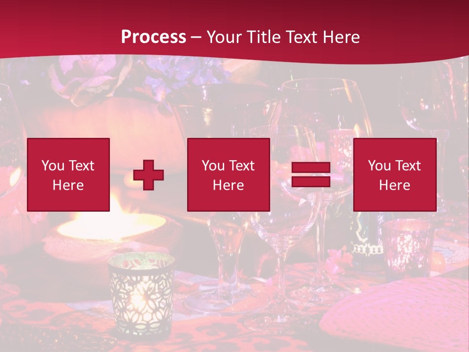 Reception Dinner Celebration PowerPoint Template