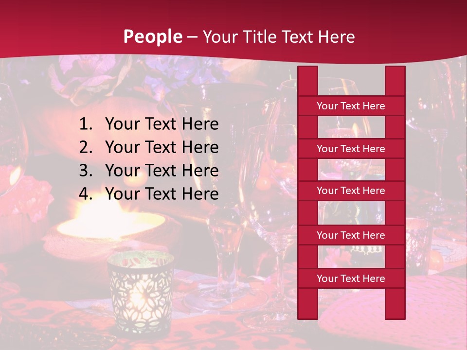 Reception Dinner Celebration PowerPoint Template