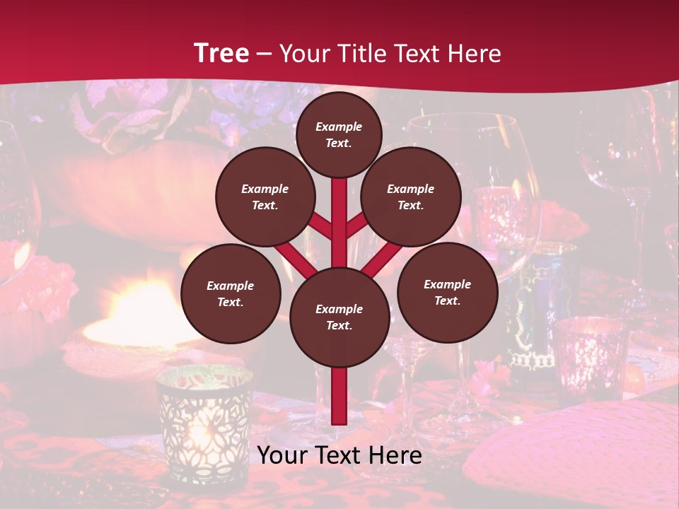 Reception Dinner Celebration PowerPoint Template