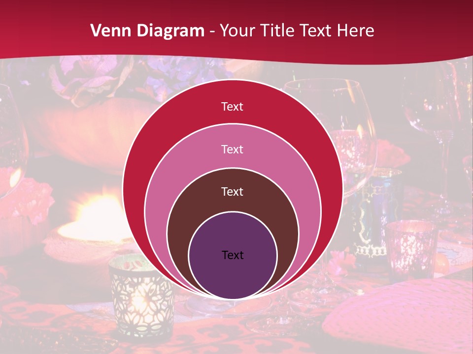 Reception Dinner Celebration PowerPoint Template