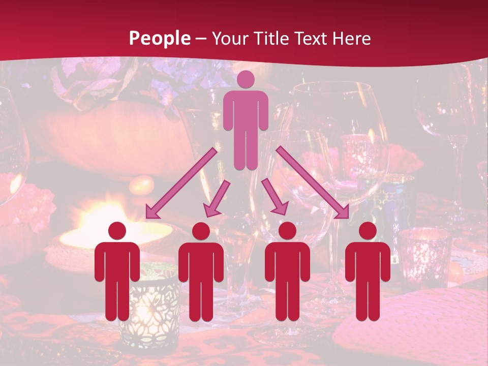 Reception Dinner Celebration PowerPoint Template