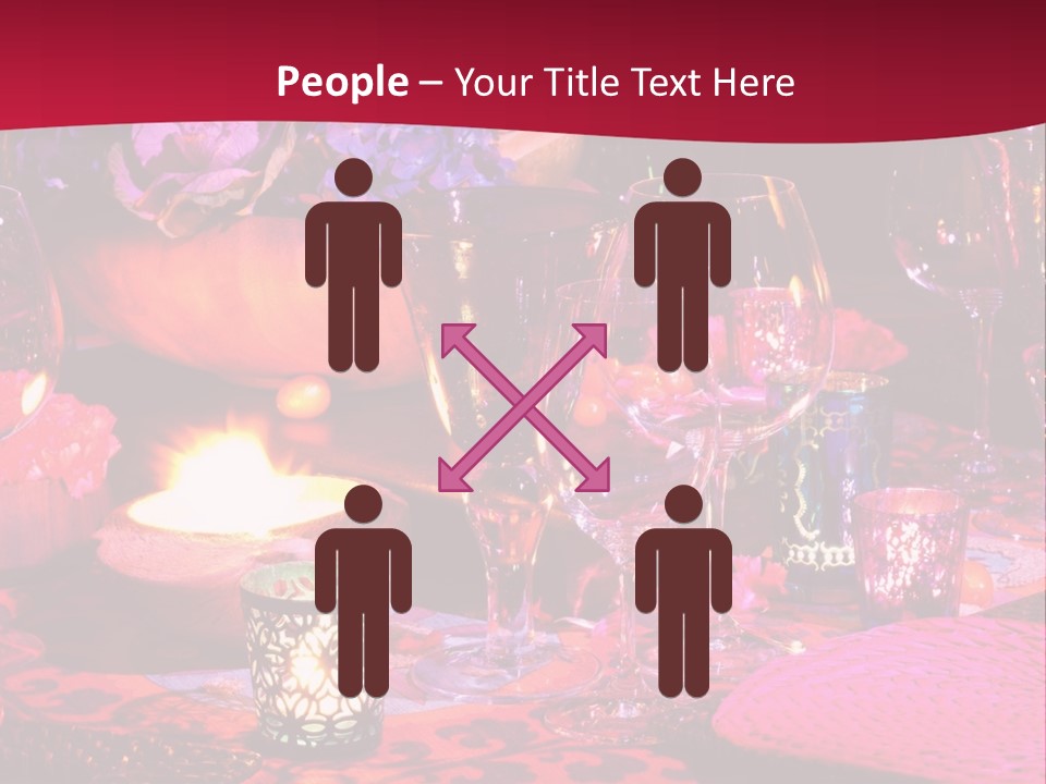 Reception Dinner Celebration PowerPoint Template