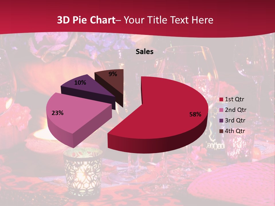 Reception Dinner Celebration PowerPoint Template