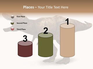 Jurassic Park Roar Dinosaur PowerPoint Template