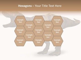 Jurassic Park Roar Dinosaur PowerPoint Template