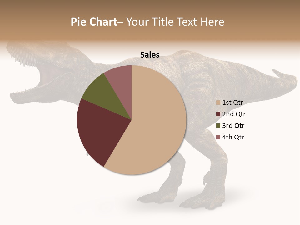 Jurassic Park Roar Dinosaur PowerPoint Template