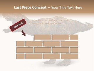 Jurassic Park Roar Dinosaur PowerPoint Template