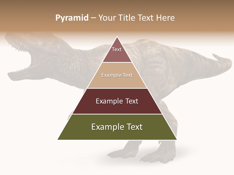 Jurassic Park Roar Dinosaur PowerPoint Template