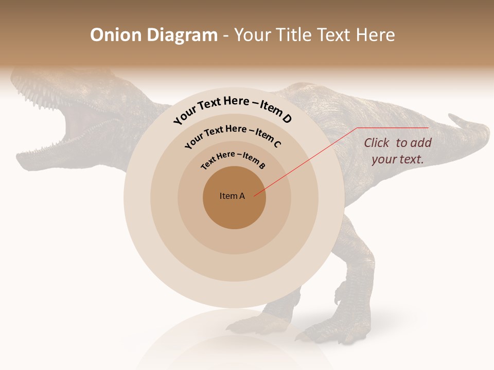 Jurassic Park Roar Dinosaur PowerPoint Template