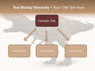 Jurassic Park Roar Dinosaur PowerPoint Template