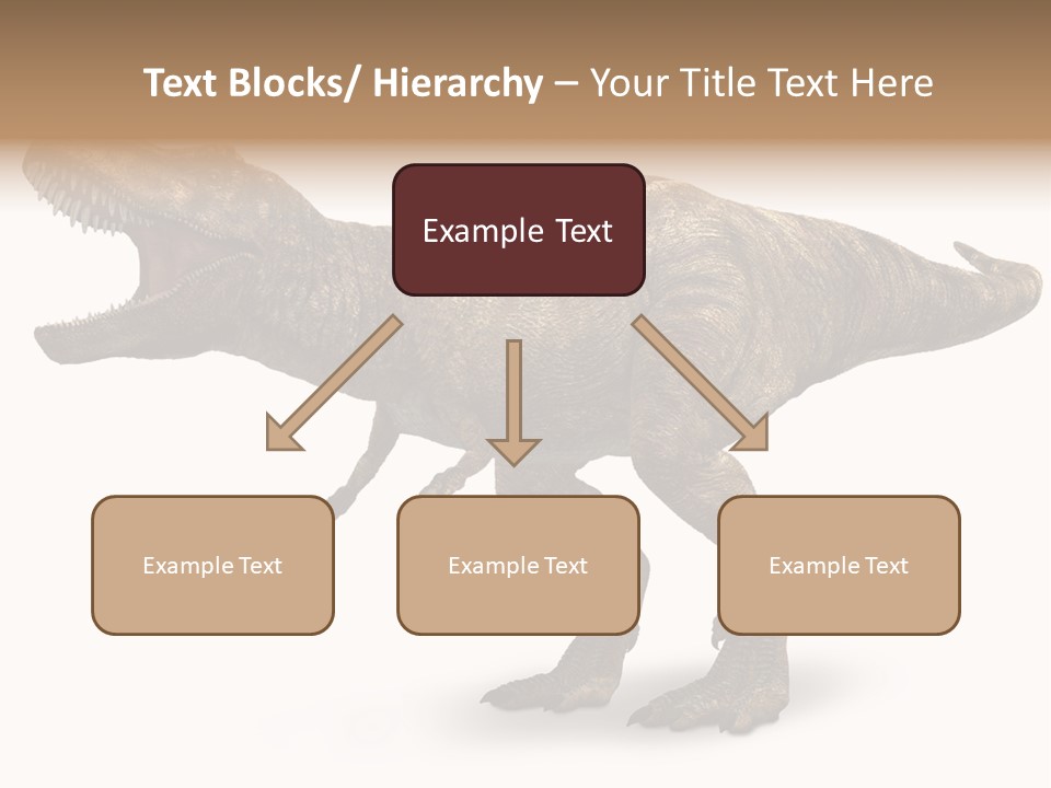 Jurassic Park Roar Dinosaur PowerPoint Template