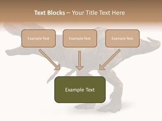 Jurassic Park Roar Dinosaur PowerPoint Template