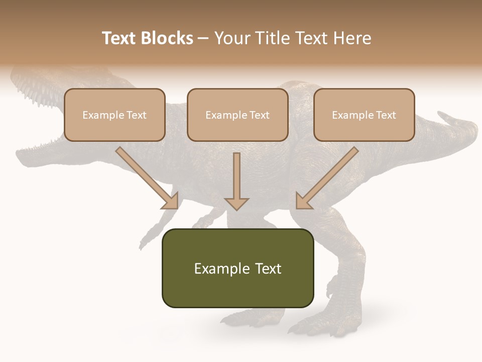 Jurassic Park Roar Dinosaur PowerPoint Template