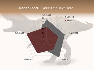 Jurassic Park Roar Dinosaur PowerPoint Template